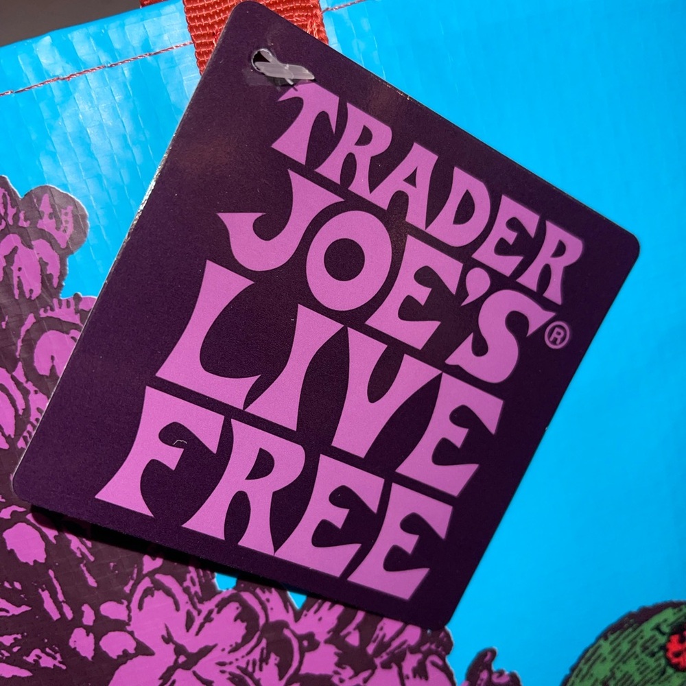 Trader Joe's New Hampshire Collectible State Reusable Grocery Tote Bag - Picture 3 of 4